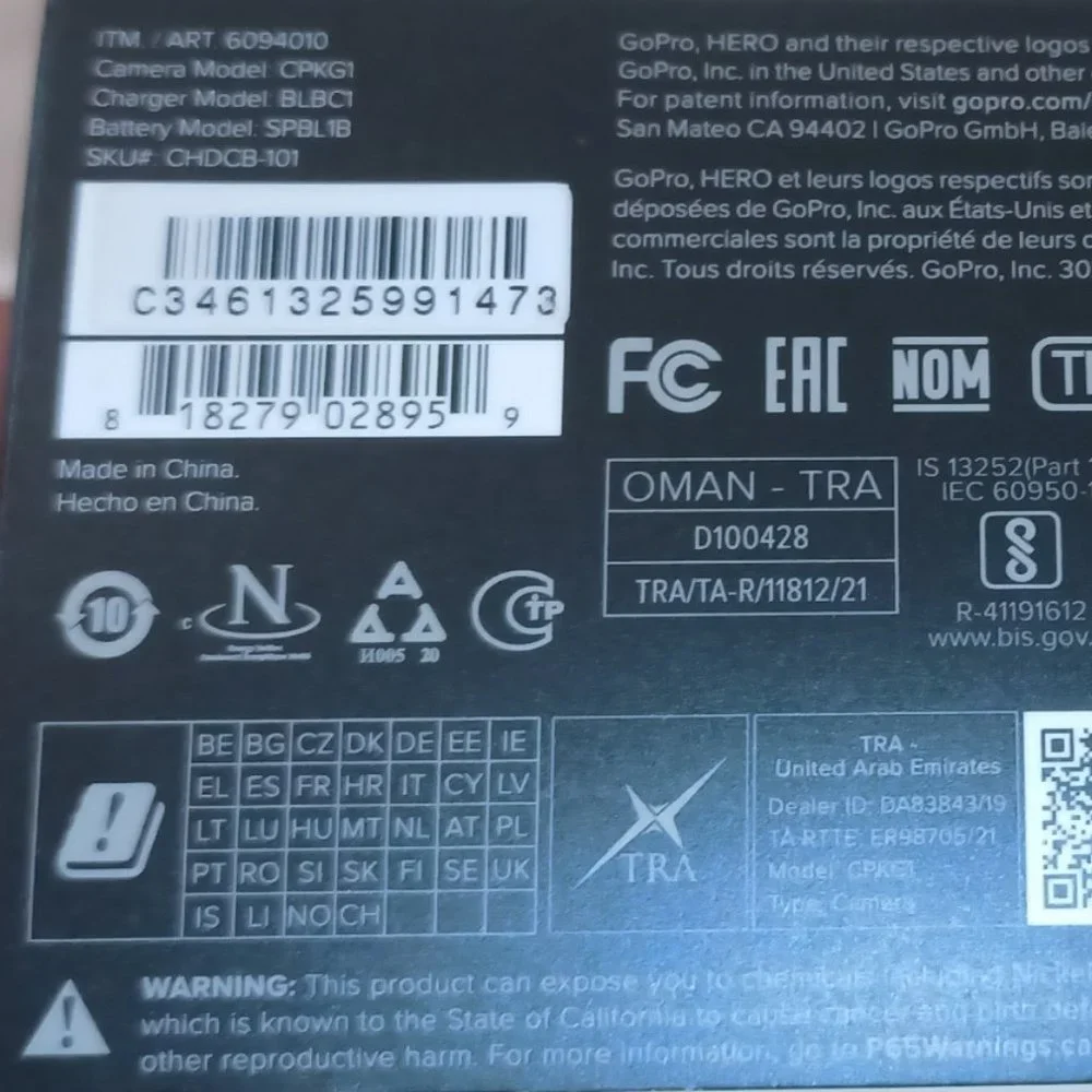GoPro HERO10 Black (Open Box)
